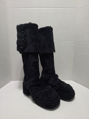 Sugar‎ Thrillz Twirling Perfection Mary Janes Black Size 11